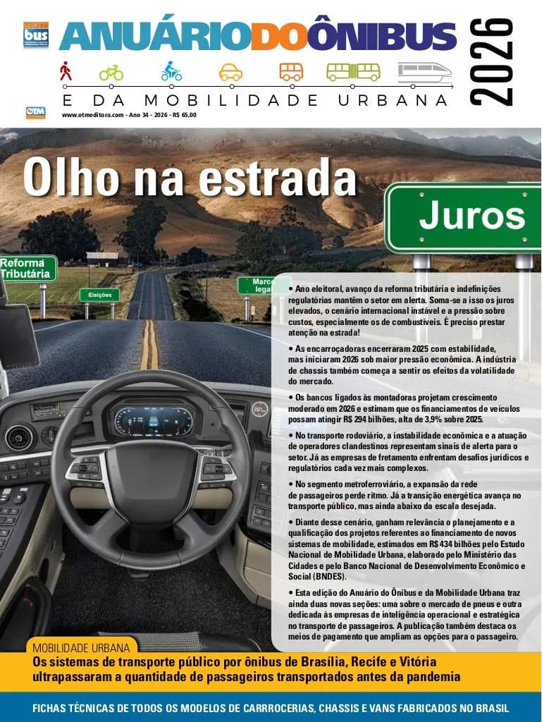 Anuário do Ônibus e da Mobilidade Urbana - 34º Edição